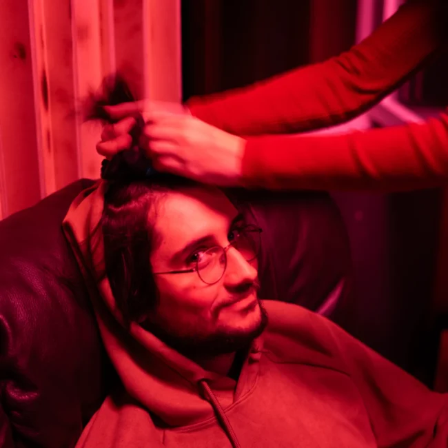 Das Team von Holy Moly Films bei einer Filmproduktion in Salzburg am Set von Fütter Mich für Instant36.