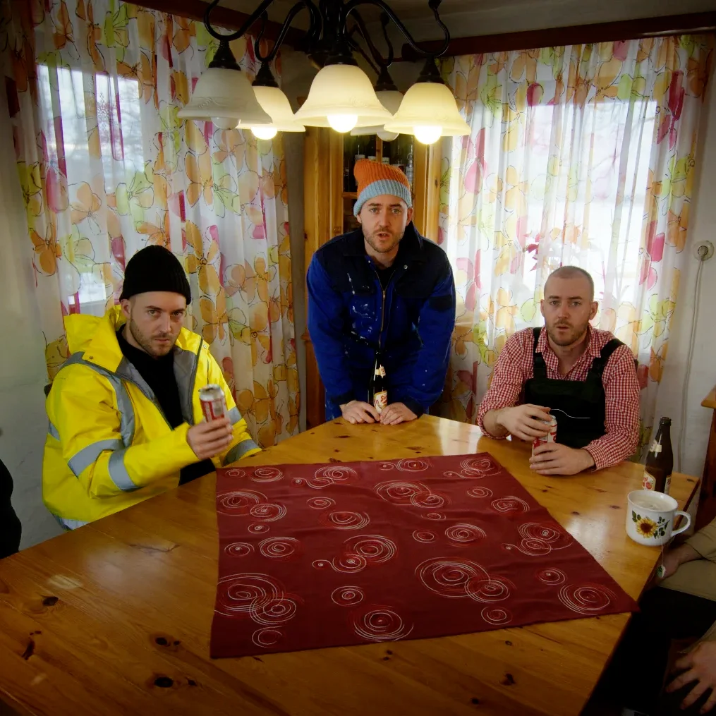 Comedian Austrian Kiwi playing multiple characters in a comedic sketch produced by Holy Moly Films.