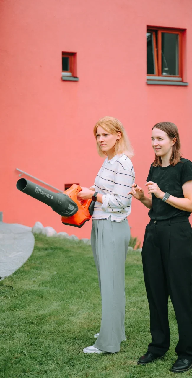 Das Team von Holy Moly Films bei einem Imagefilm Dreh in Salzburg.